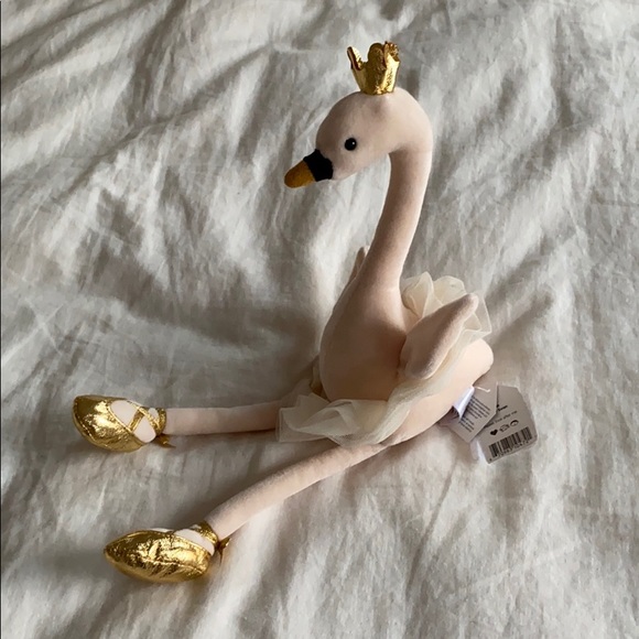Anthropologie Other - Jellycat princess swan